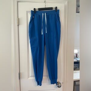 Royal Blue High Waited Zamora Jogger Scrub Pants